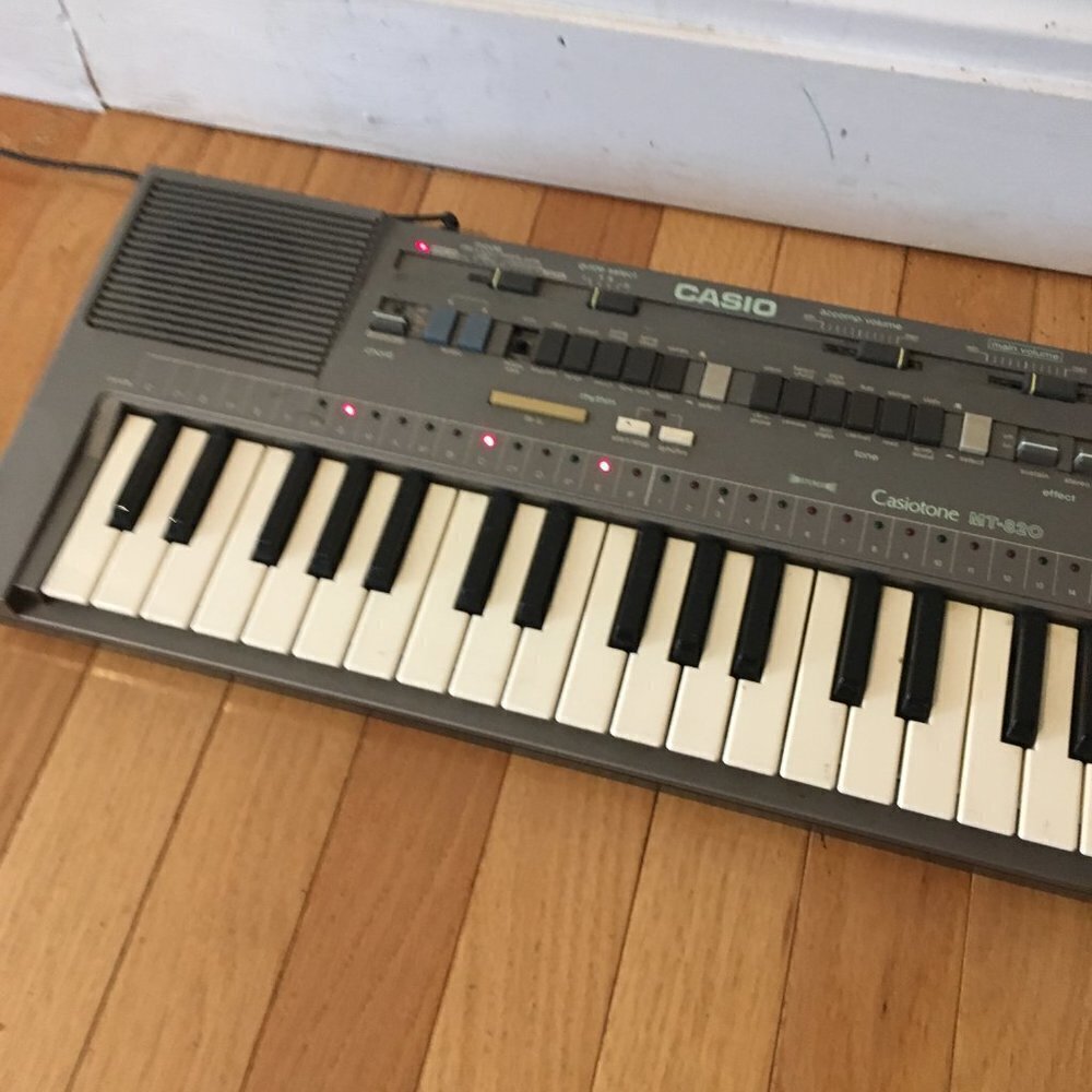 Vintage 70's 80's Casio Casiotone ROM Pack Keyboard Piano - Picture 11 of 15